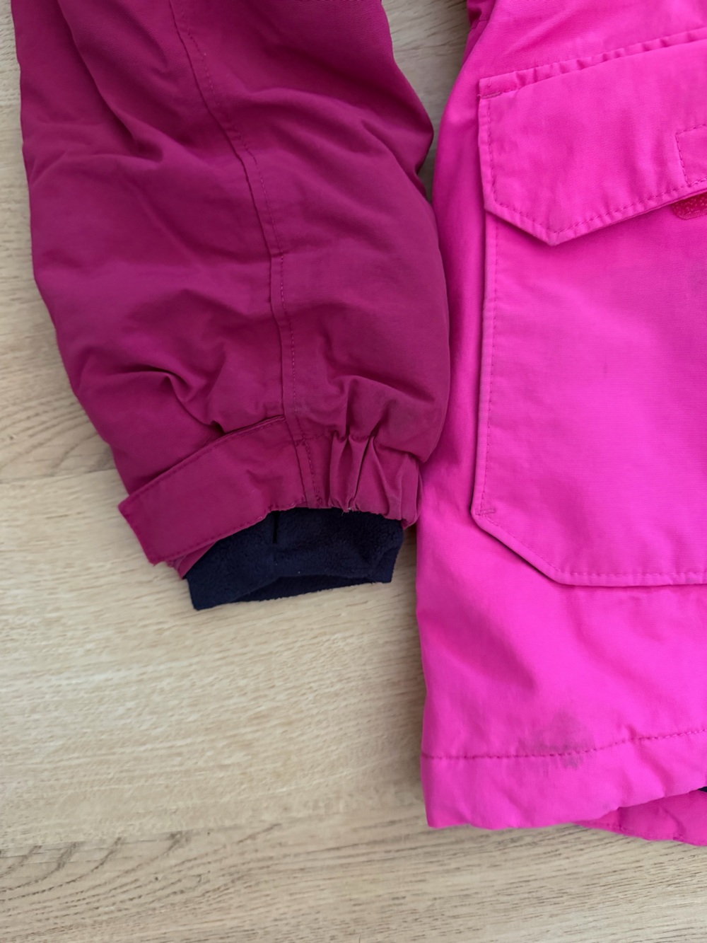 lands end kids squall insulated grow-a-longs winter jacket - Picture 5 of 8